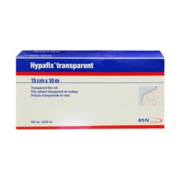 »El Apósito Secundario en Rollo BSN Hypafix Transparente 10 cm x 2 m cuenta con una película de poliacrilato antibacteriana que ayuda a acelerar la recuperación.