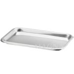 Charola Rectangular Plana 285 X 190 X 18 mm