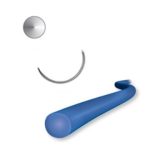 Sutura Atramat Polipropileno 00 Monofilamento Sintetico No Absorbible Aguja 1/2 ahusada 75cm