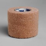 Venda cohesiva de 3" Coban color piel. Medida: 7.5cm x 4.5m