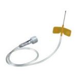 Equipo para venoclisis en forma de mariposa miniven 23 g color azul