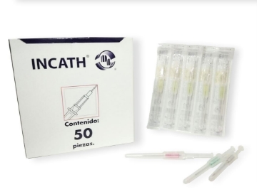 Cateter Intravenoso Dentilab Calibre 24G Longitud 17-24 Mm