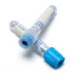 Tubo Vacutainer BD Plus de 2.7ml con Tapón Color Azul Caja con 100 piezas