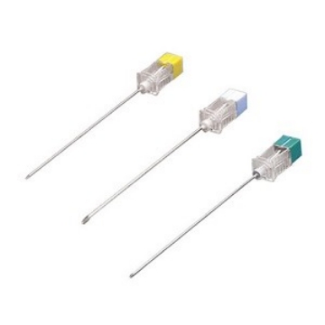 Aguja Espinal Nipro 25G X 3/2" Con Punta Cortante Tipo Quinke