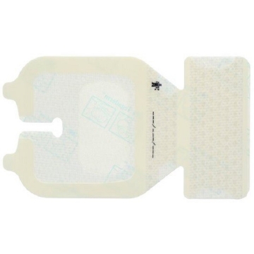 Apósito con aseguramiento avanzando Tegaderm I.V. Advanced. Medida: 6.5 x 7cm