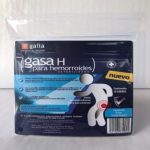 Gasa H para hemorroides esterilizada 10cmX10cm Tipo IV 8 capas 24X20 Bolsa 10 pzas