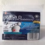 Gasa D para diabetico esterilizada 10cmX10cm Tipo IV 8 capas 24X20 Bolsa 10 pzas