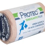 Venda Elastica Alta Compresion Tensolastic Protec Plus 7 cm x 5 mts.