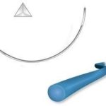 Sutura Atramat Nylon 6-0 Aguja 3/8 reverso 45cm Premium